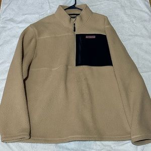 Vineyard Vines high pile fleece 1/4 zip 2XL